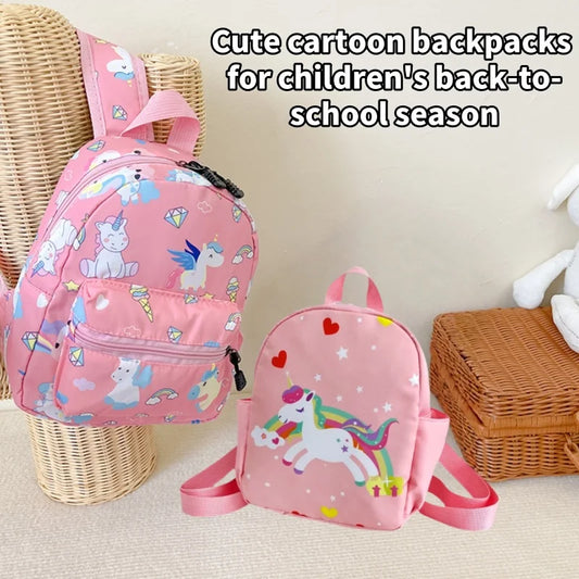 Kids school backpacks set-Cartoon style,Lightweight &durable.